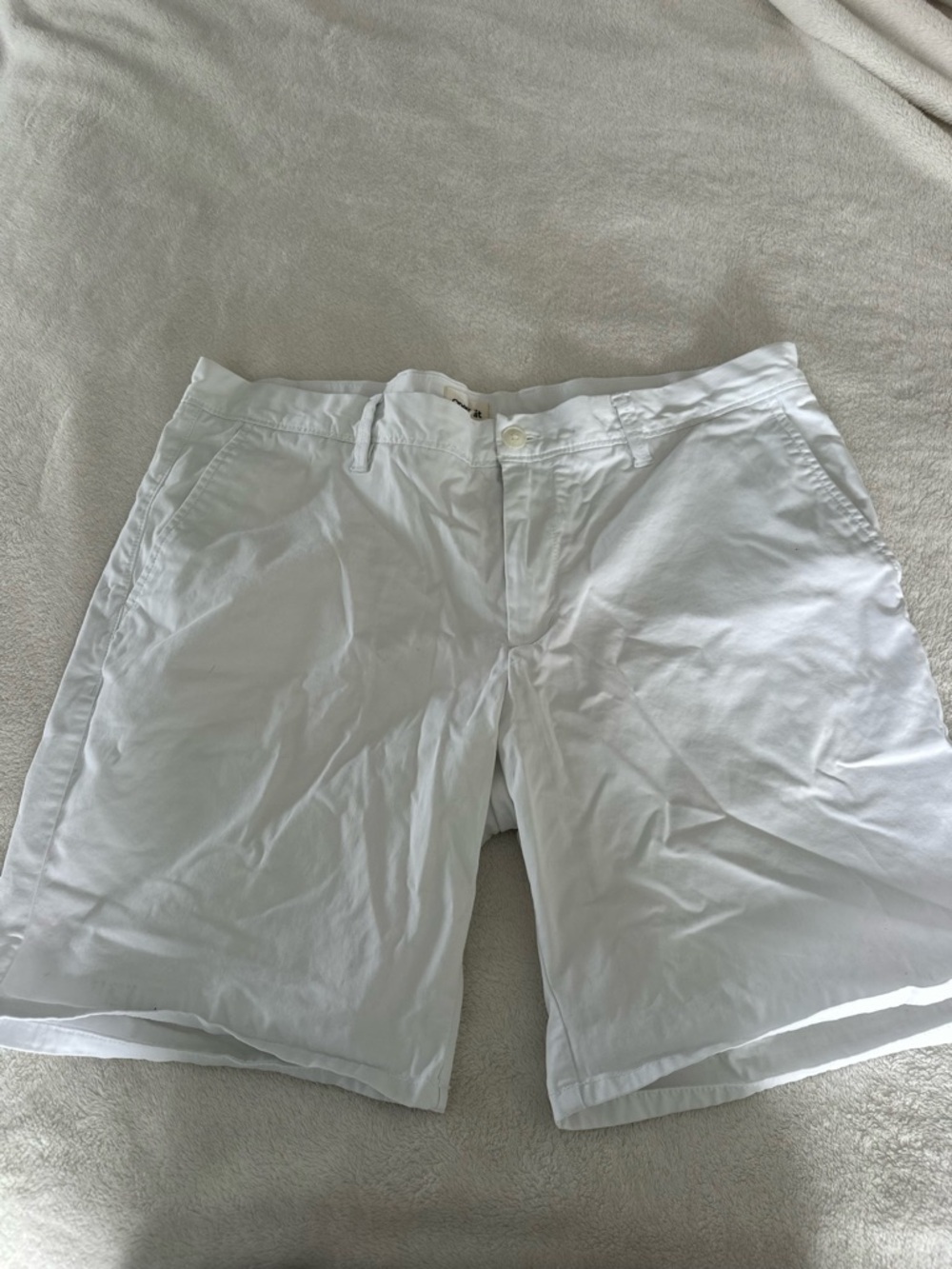 Nordstrom Men's White Cotton Shorts- 36W